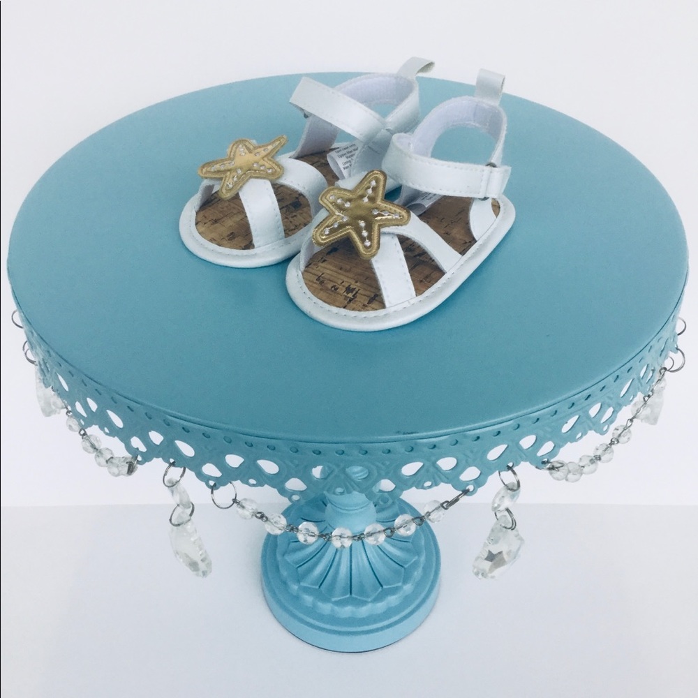 ⭐️ NAUTICAL THEMED “SOFT SOLE” INFANT SANDALS ⭐️